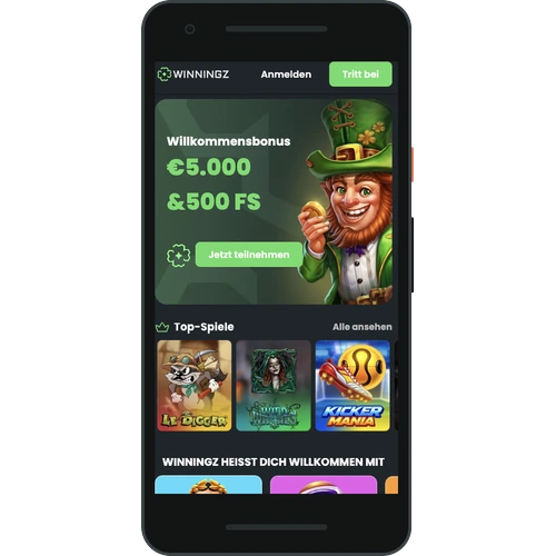 Winningz casino app